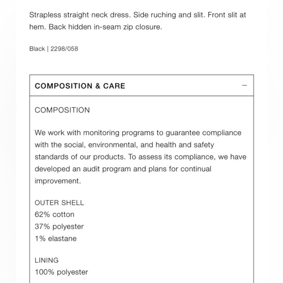 Zara NWT strapless cutout midi dress - Picture 5 of 7